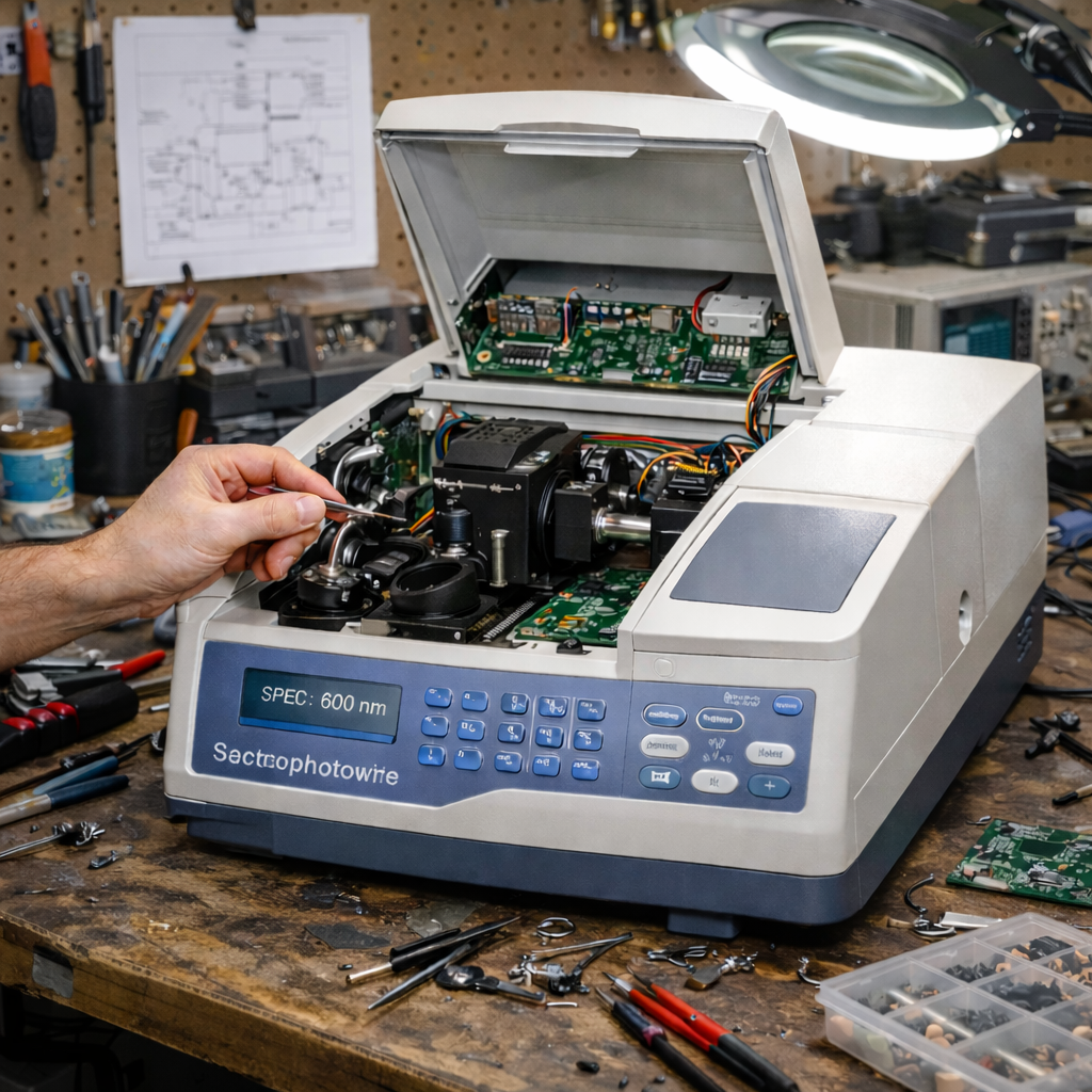 Xcazer Electronics propose la réparation de spectrophotomètres toutes marques