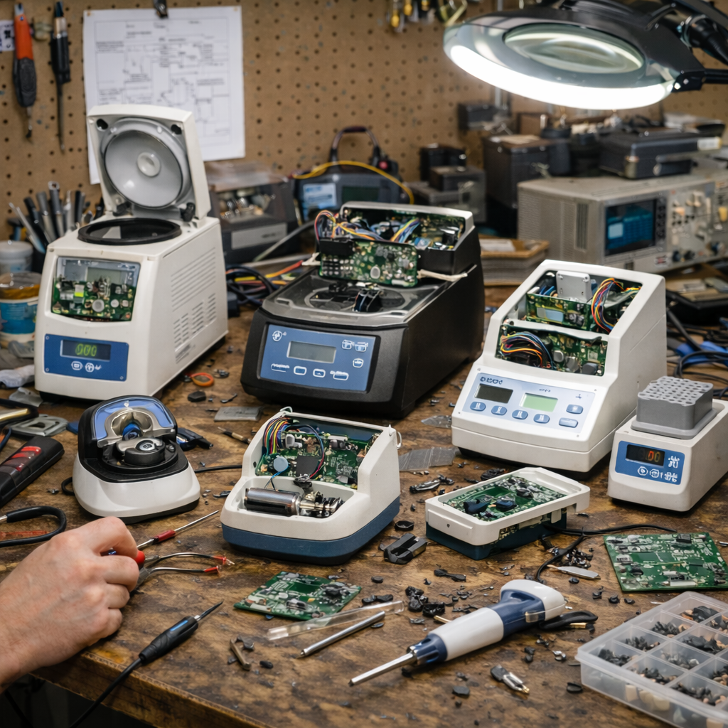 Xcazer Electronics propose la réparation d'équipements de laboratoire